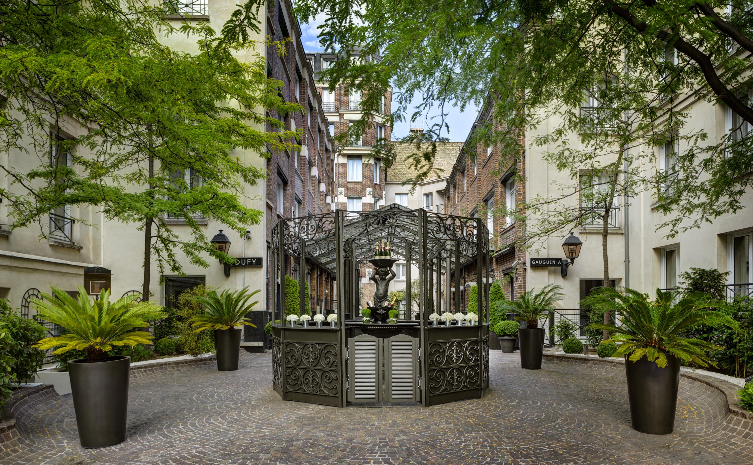 Hotel Les Jardins Du Marais Paris Exterior foto