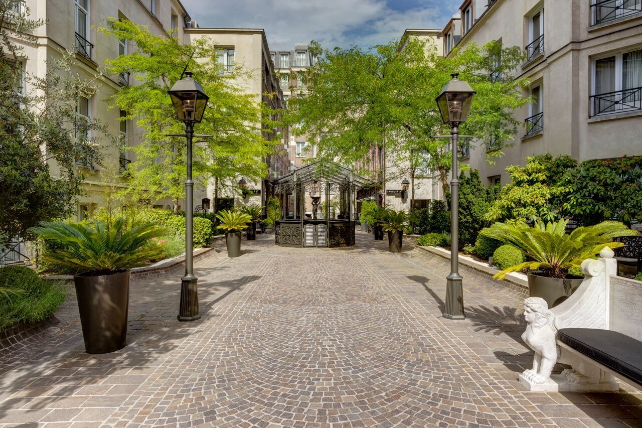 Hotel Les Jardins Du Marais Paris Exterior foto